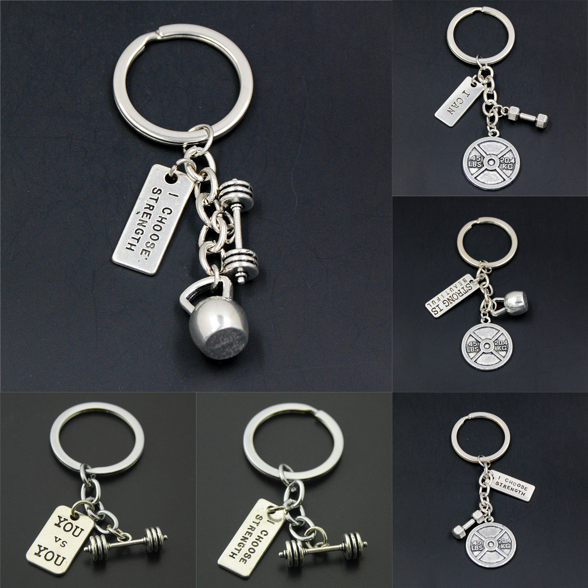 Crossfit Workout Gear - 1pc 강도 스포츠 바벨 덤벨 매력