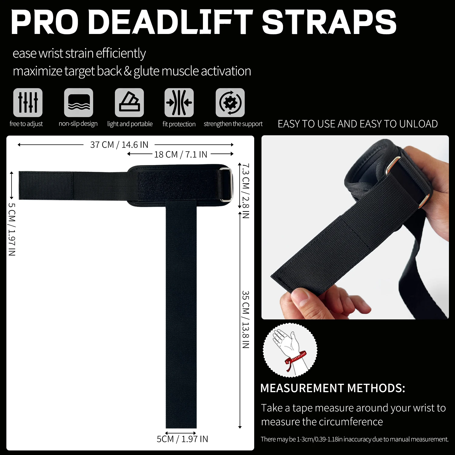 웨이트리프팅 스트랩 2개 손목 스트랩 헬스장 미끄럼 방 - Crossfit Workout Gear 리뷰 및 가격