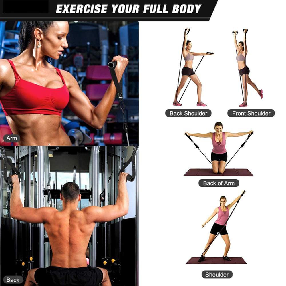 요가 스트레치를위한 체육관 피트니스 저항 밴드는 보조  - Crossfit Workout Gear 리뷰 및 가격